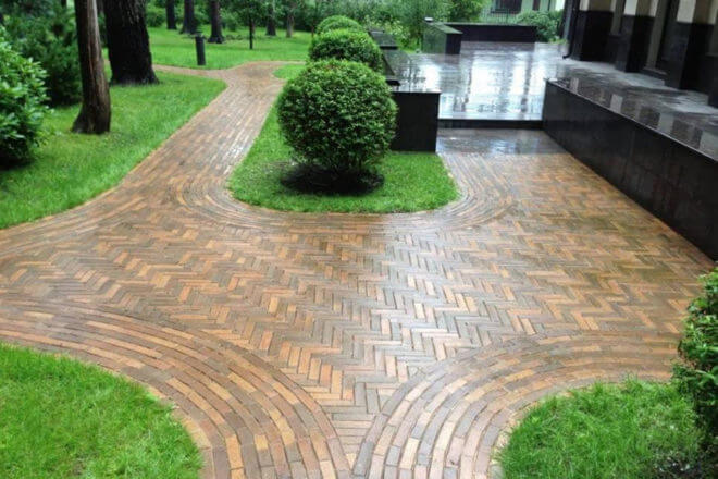 Советы по укладке тротуарной плитки для дачи